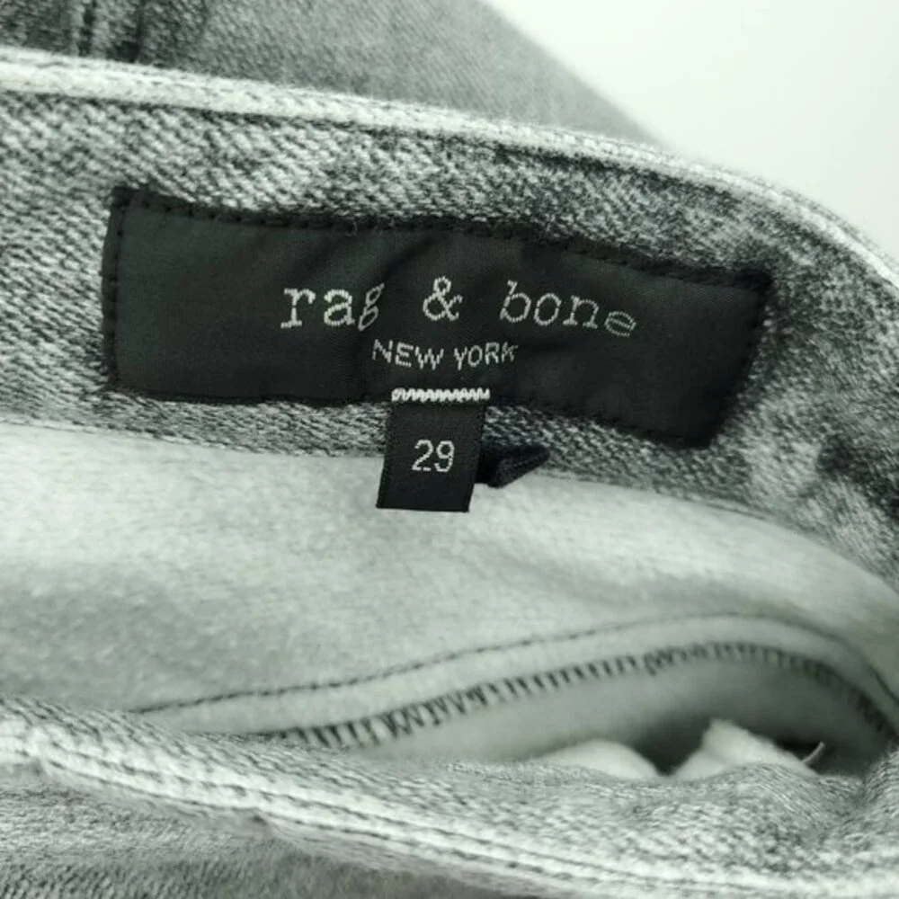 Men's rag & bone rbMIRAMAR Fleece Fit 4 Pant 29 Greyscale